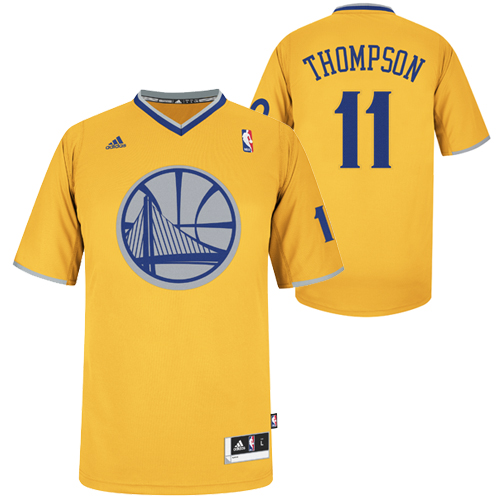 Men's  Warriors #11 Klay Thompson 2013 Christmas Day Jersey